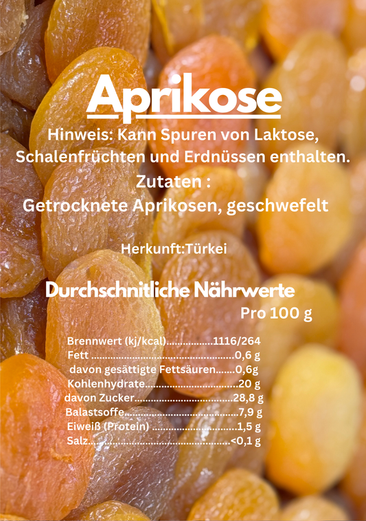 Premium Trockenfrüchte - Aprikose