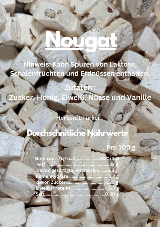 Premium Trockenfrüchte - Nougat
