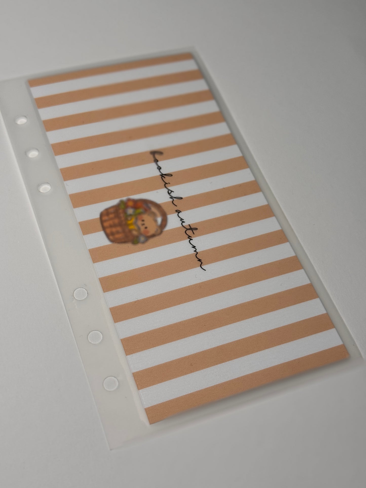 Bookish Autumn Budgeting Umschlag