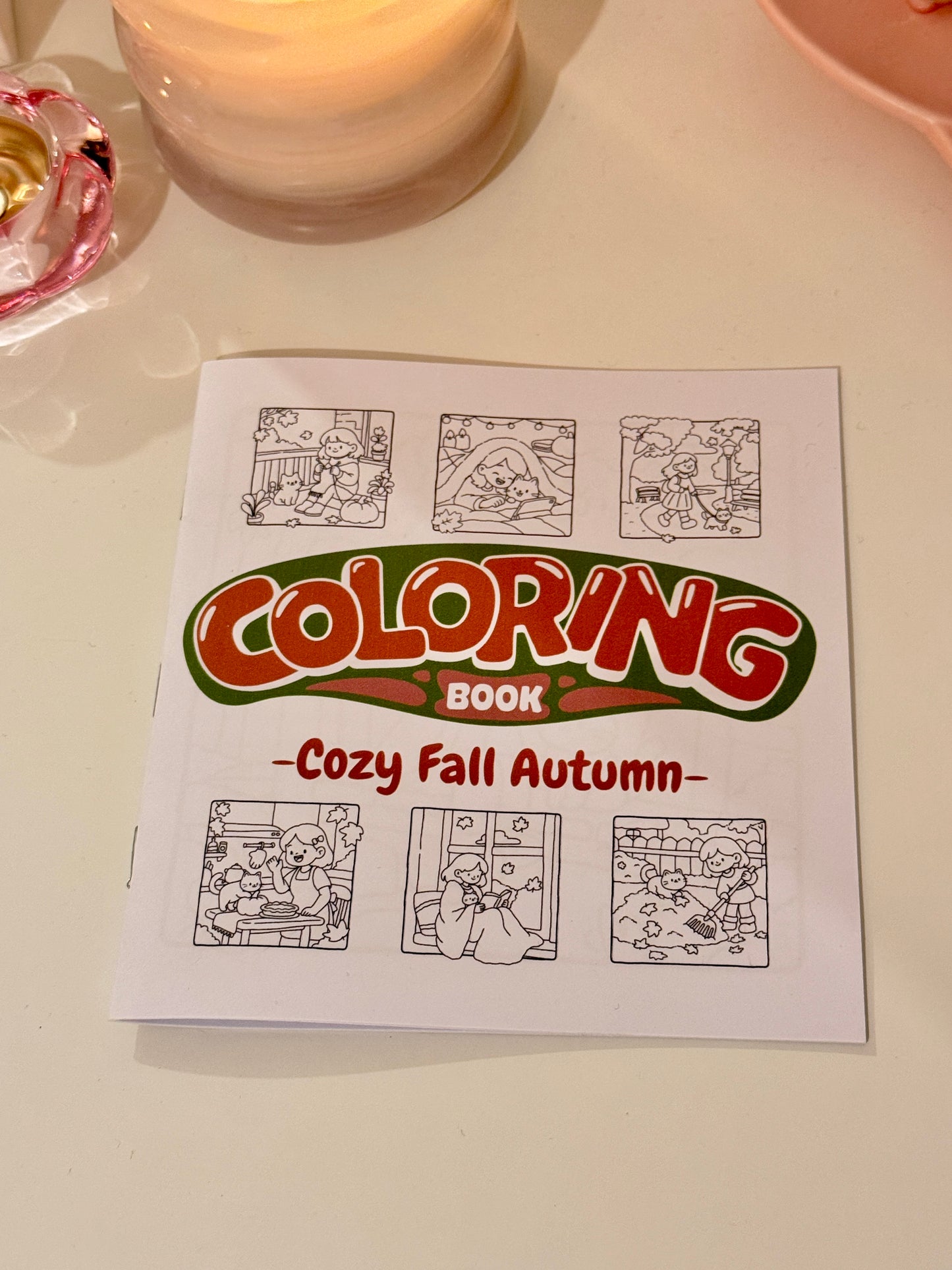 Coloring Book - Cozy Fall Autumn