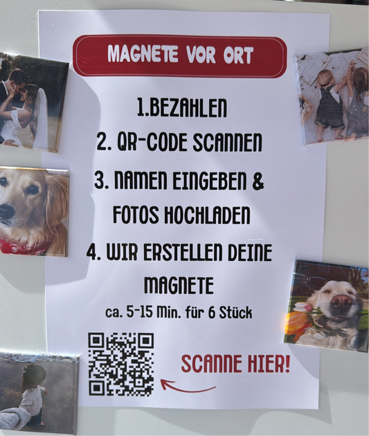 Personalisierte Fotomagnete | Mochi Blossom