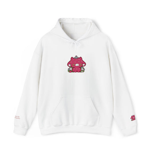 Strawberry Cow Sweatshirt - Unisex Hoodie Blend