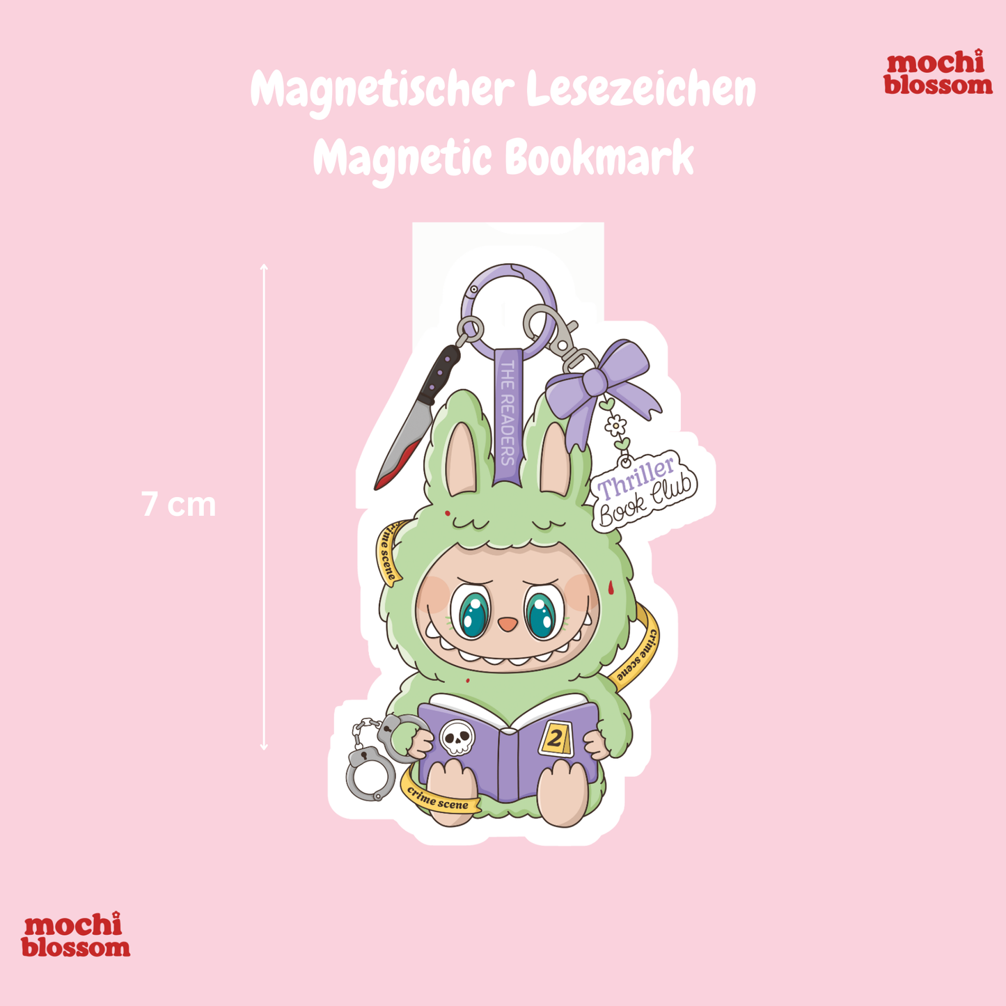 Labubu Magnetische Lesezeichen