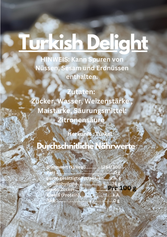 Premium Trockenfrüchte - Turkish Delight