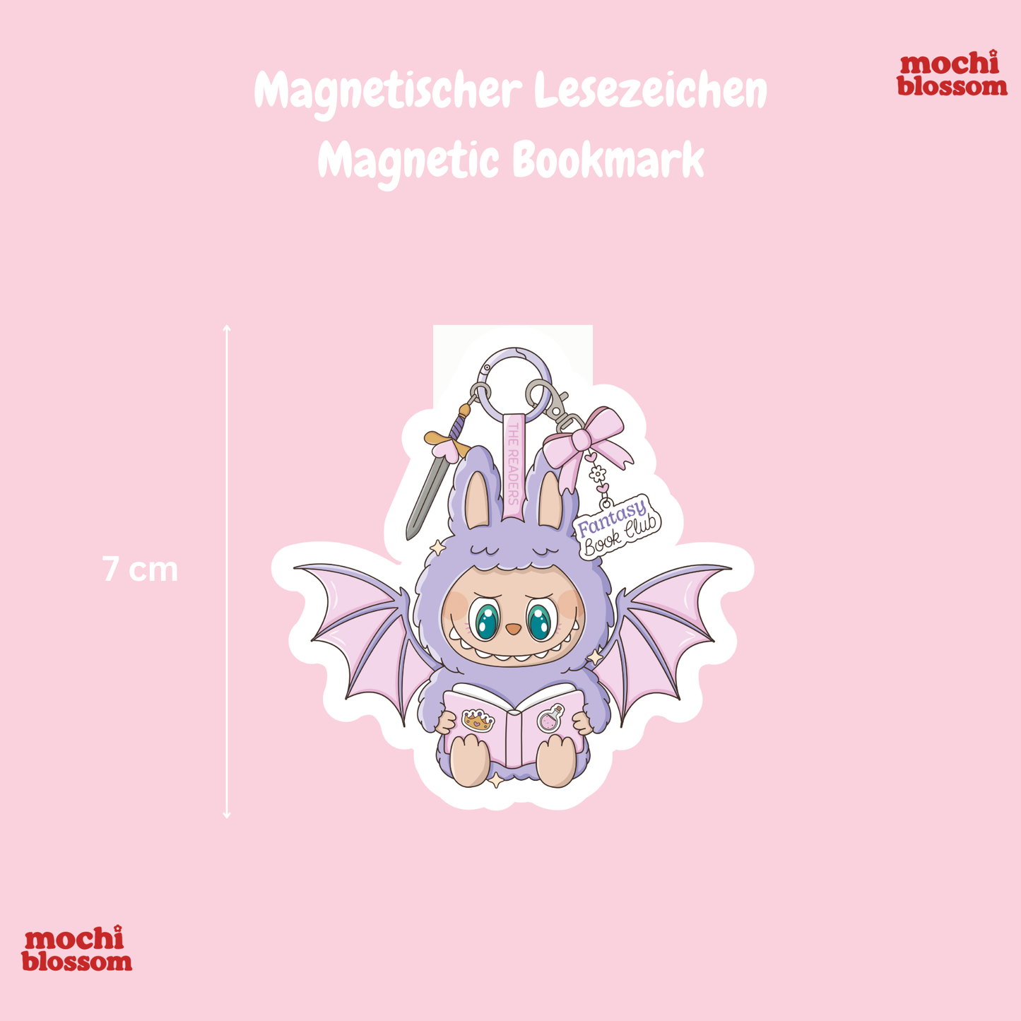 Labubu Magnetische Lesezeichen