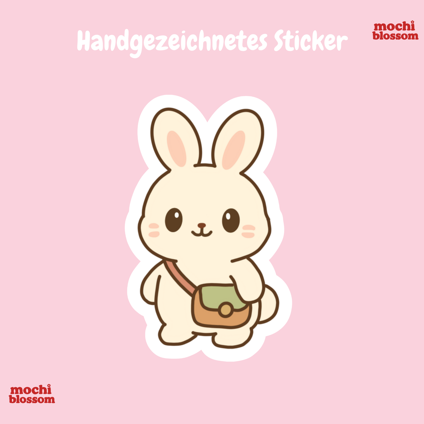 Anti Social Sticker , Bunny Sticker , Text quotes Stickers | Mochi Blossom
