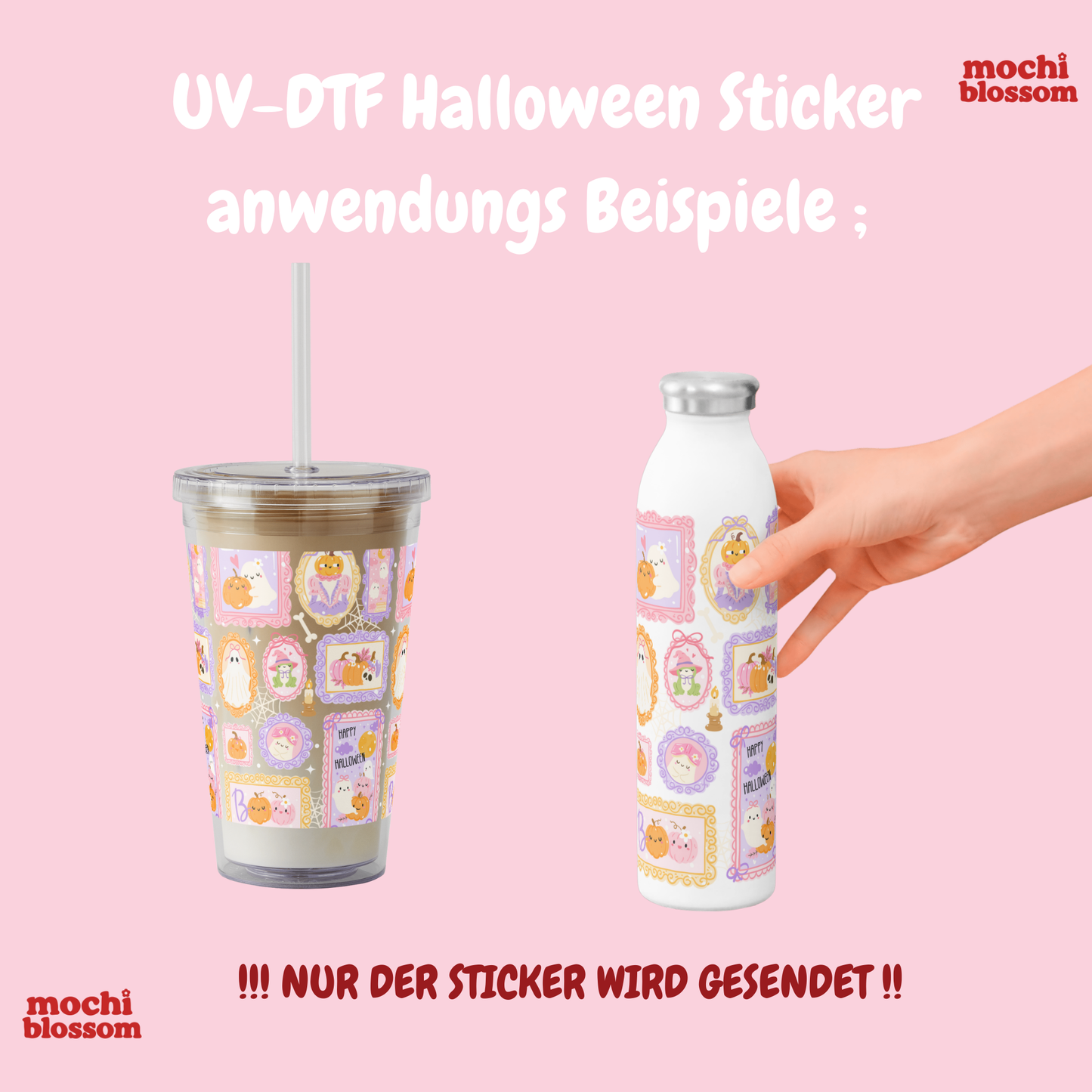 UV-DTF Halloween Sticker