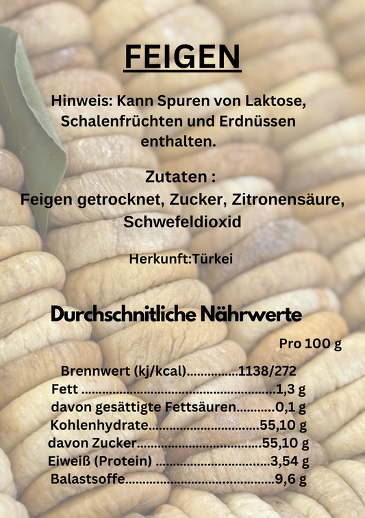 Premium Trockenfrüchte - Feigen