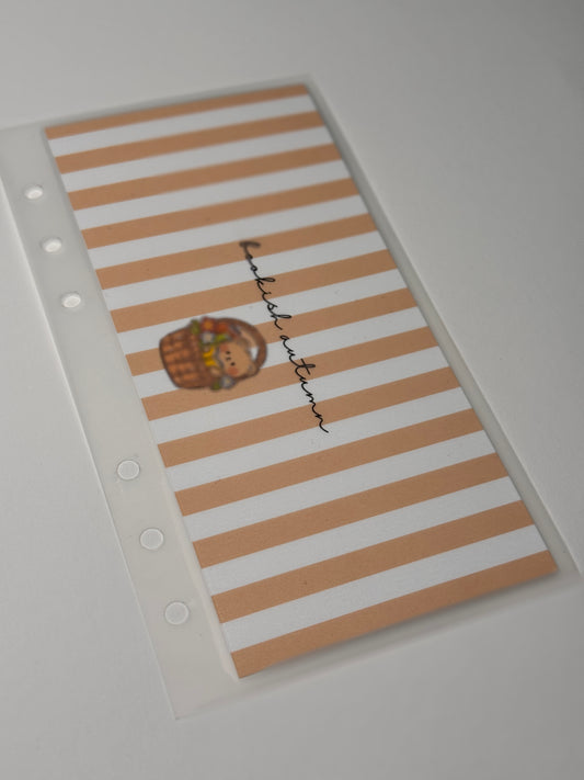 Bookish Autumn Budgeting Umschlag