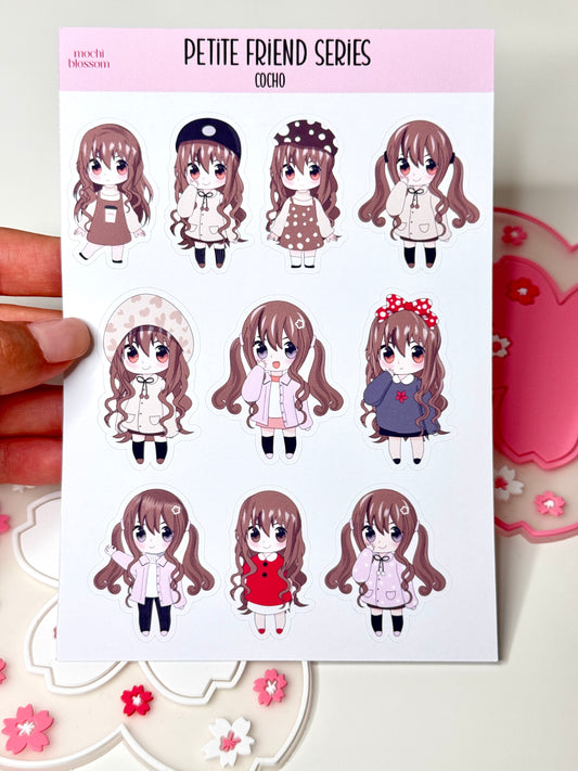 Petite Friends Series Aufkleberblatt
