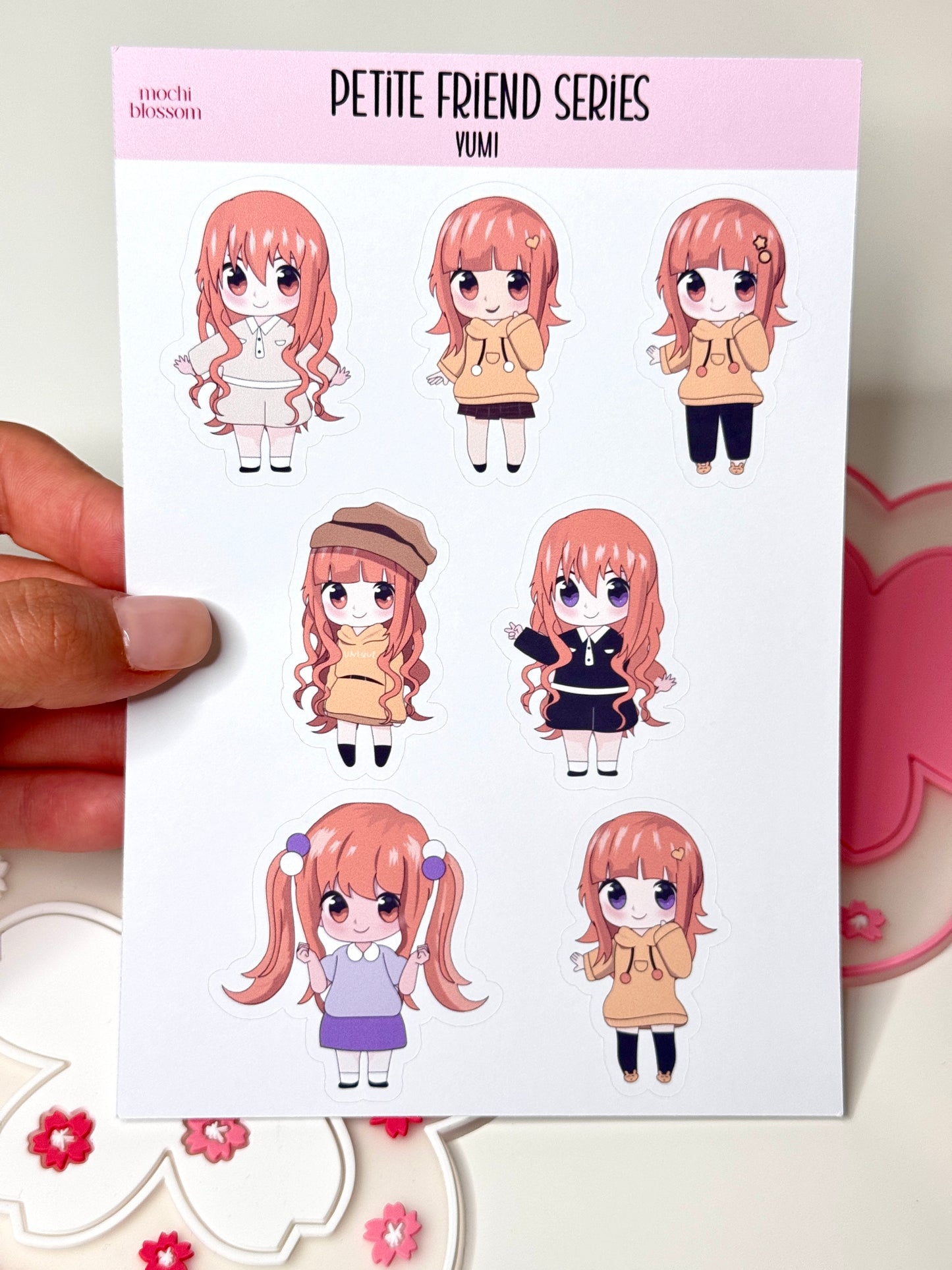 Petite Friends Series Aufkleberblatt