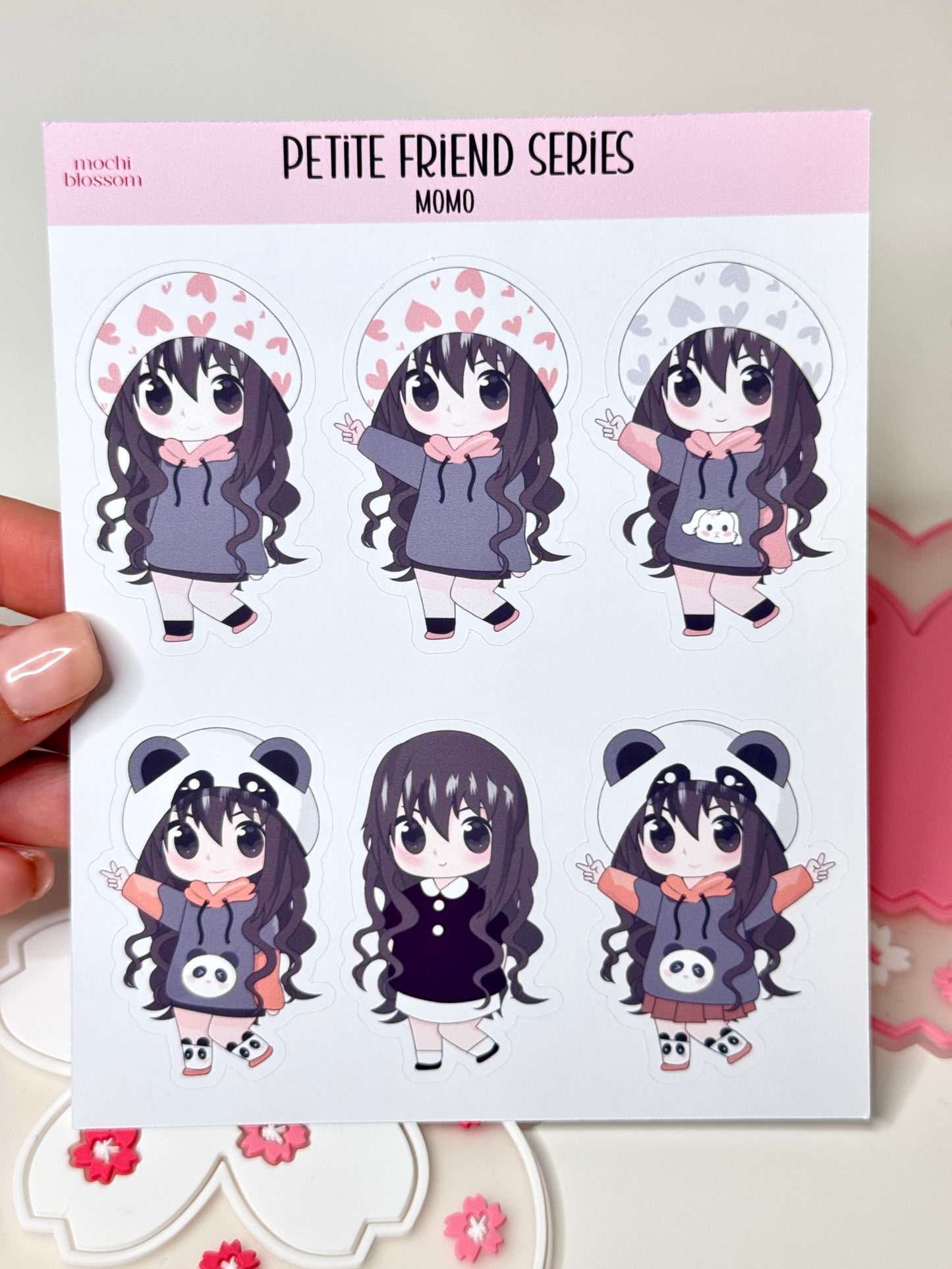 Petite Friends Series Aufkleberblatt