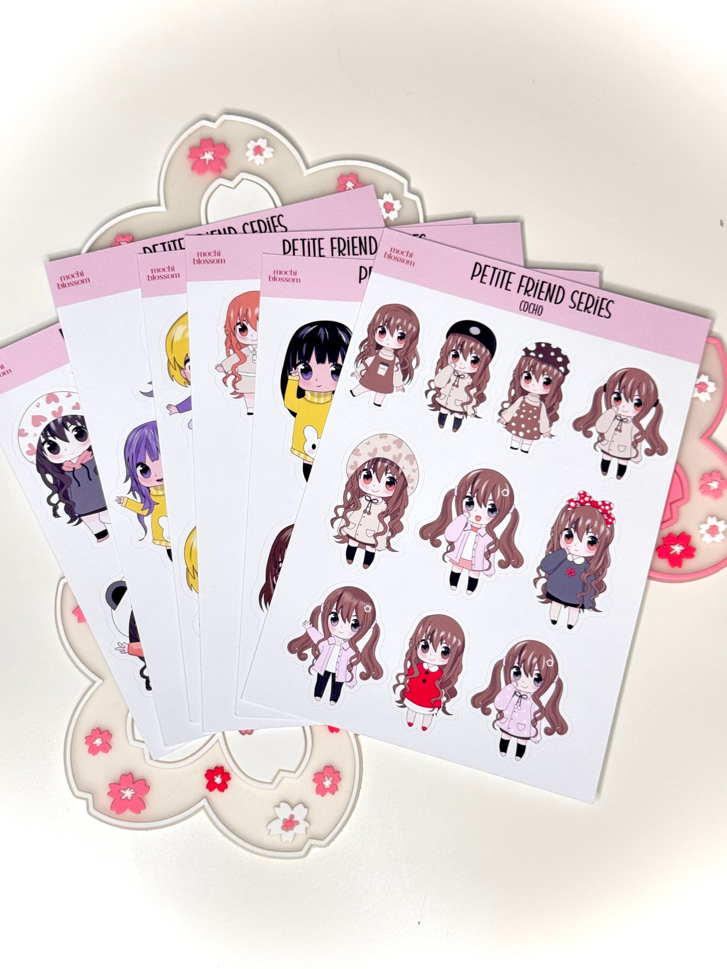 Petite Friends Series Aufkleberblatt